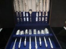 #163Y   FIRST LOVE silverware set for 6 - Photo 2