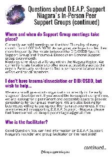 Upcoming In-Person Peer Support Group for DID/OSDD/Plurality - Photo 4