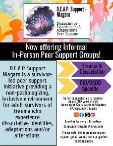 Upcoming In-Person Peer Support Group for DID/OSDD/Plurality - Photo 6