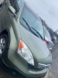 Honda CRV 2008 green colour