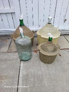 WINE JARS SET OF 4