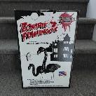 Flamingos flamants roses zombies en plastique blow mold - Photo 3