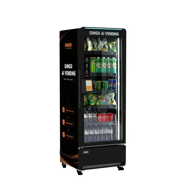 Qingo Ai Smart Cooler Vending Machine