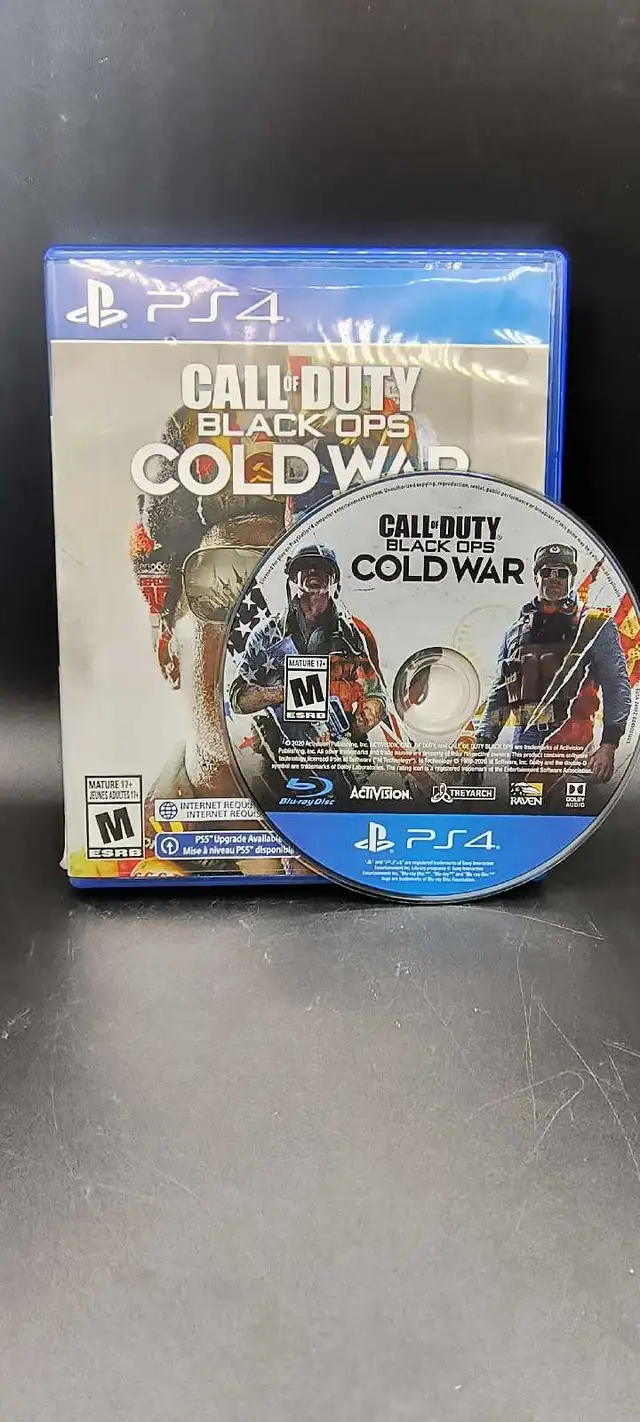 PS4 CALL OF DUTY BLACK OPS COLD WAR