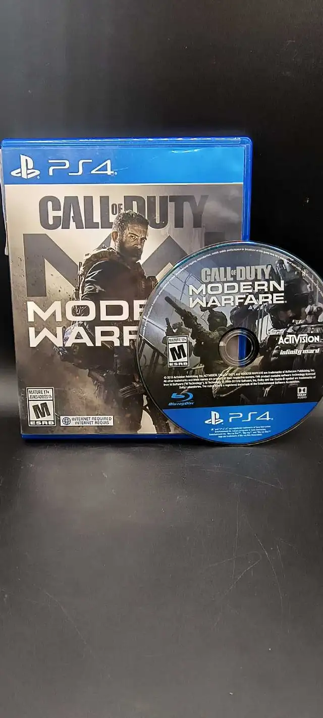 PS4 CALL OF DUTY MODERN WARFARE