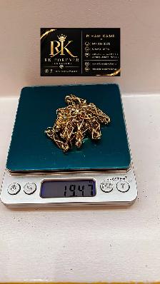 14k  yellow Gold Necklace # R 68 - Photo 5