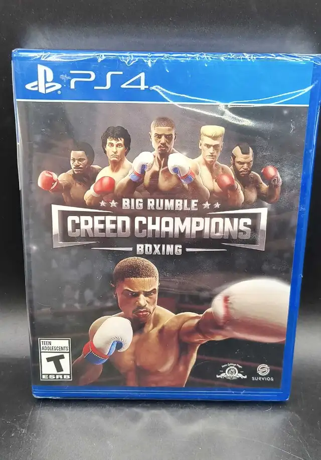 PS4 BIG RUMBLE CREED CHAMPIONS BOXING