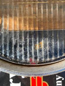 Vintage 1920’s-30’s headlight lenses and bezels, a matched pair - Photo 2