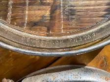 Vintage 1920’s-30’s headlight lenses and bezels, a matched pair - Photo 8