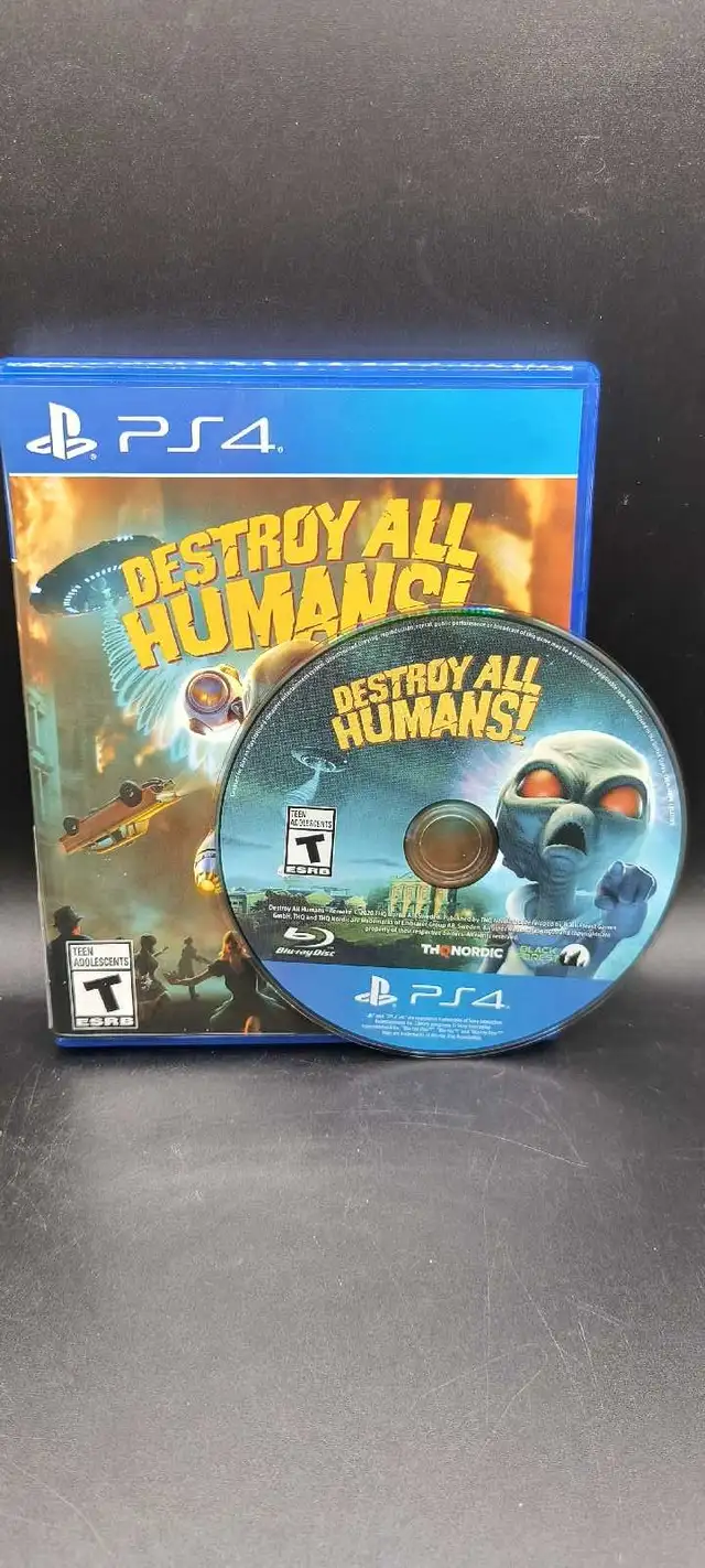 PS4 DESTROY ALL HUMANS