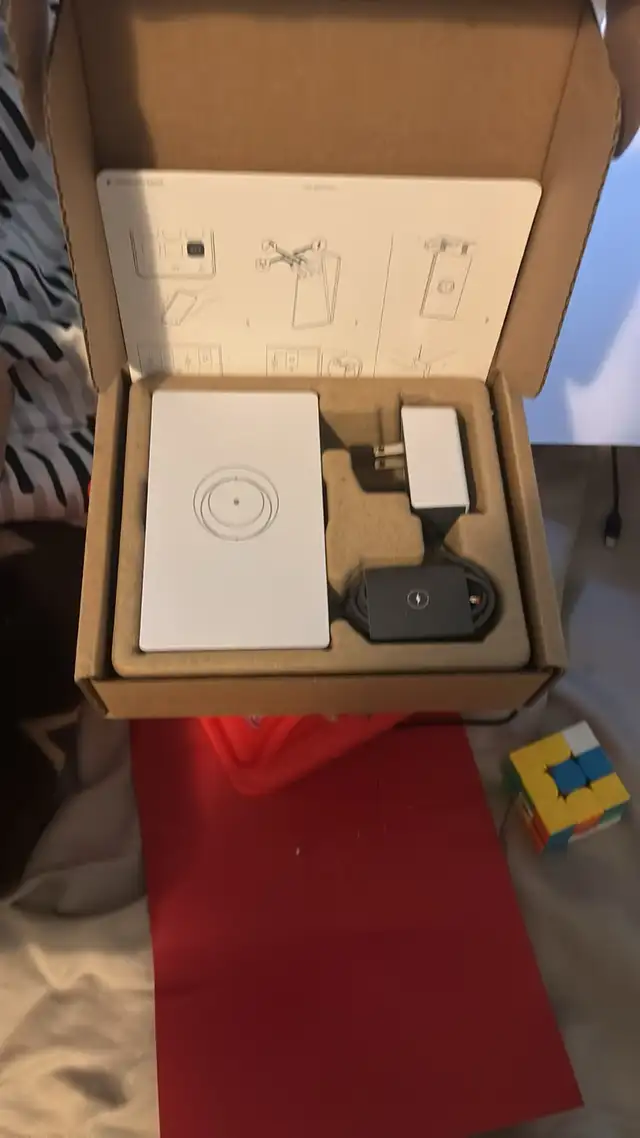 starlink still in the box with booster