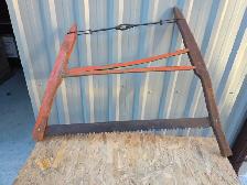 Vintage Cross Cut Wood Buck Saw 30in - Photo 7