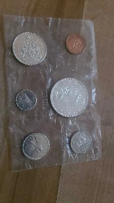 1963 6 PIECE ROYAL CANADIAN MINT COLLECTORS  COIN SET