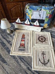 Nautical children’s themed decor