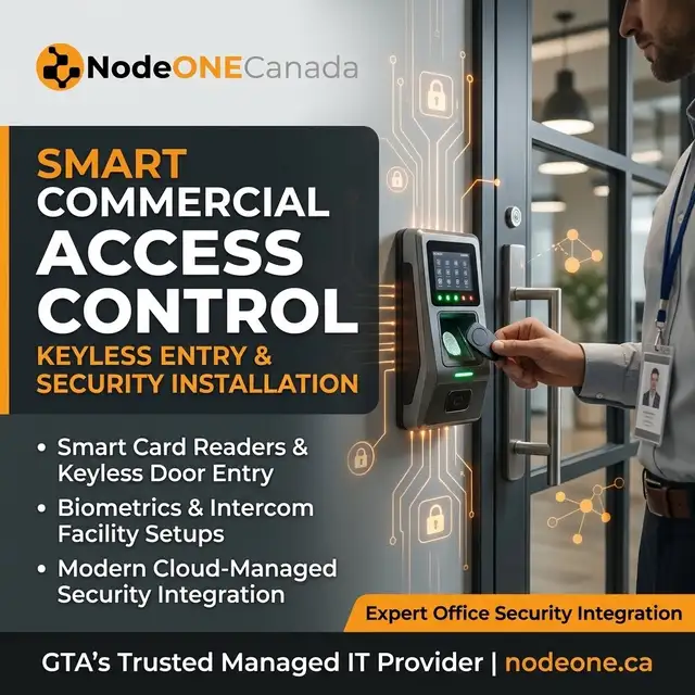 Commercial Access Control & Keyless Door Entry Installation GTA