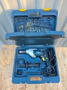 Mastercraft 1/2' Hammer Drill Kit Corded  In Hard Plastic Case