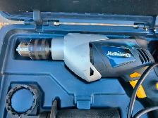 Mastercraft 1/2' Hammer Drill Kit Corded  In Hard Plastic Case - Photo 5