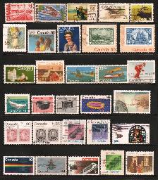 Canada Stamps 48 Higher Values