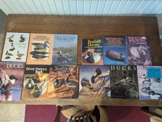 Duck / Decoy Carving books.