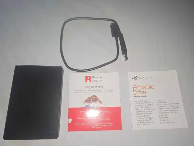 2TB SEAGATE EXTERNAL HARD DRIVE FOR SALE