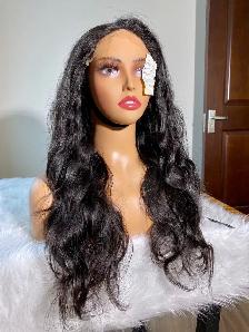 Human Hair Body Wave Wig - Black - 22in - 13x4 Lace - Photo 4