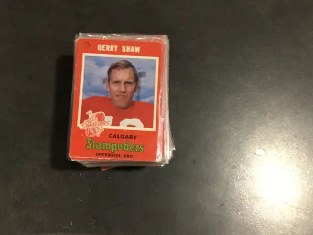 1971 opc   cfl  lot  (107) cards