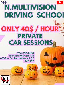 PRIVATE CAR SESSION FOR NEW GENERATION OF DRIVERS