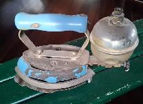 Vintage Antique Coleman Fuel Powered Iron.  Built in 1930s.