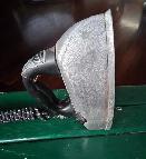 Two Vintage Antique Electric Steam Irons.
