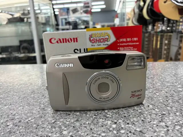 Canon Sure Shot 76 Zoom 35mm Point and Shoot Film Camera