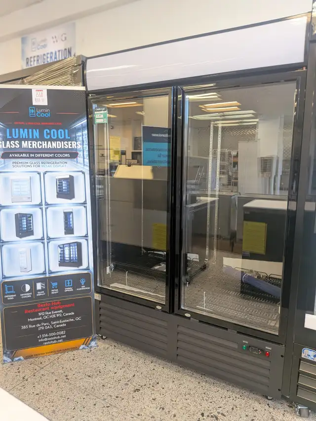 Lumin Cool Display Glass Doors Refrigerators
