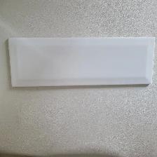 4' × 12' Porcelain Subway Tile, White
