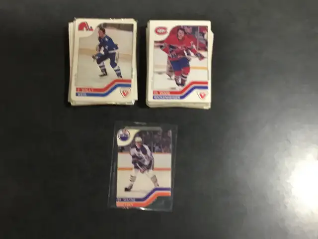 1983-84  hockey  vachon   near   set  (74) cards