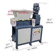 General Twin-Shaft Shredder for Waste Metal Cable Plastic - Photo 6