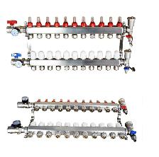 11-Branch PEX Radiant Floor Heating Manifold Set 053269