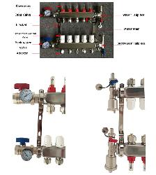 11-Branch PEX Radiant Floor Heating Manifold Set 053269 - Photo 4