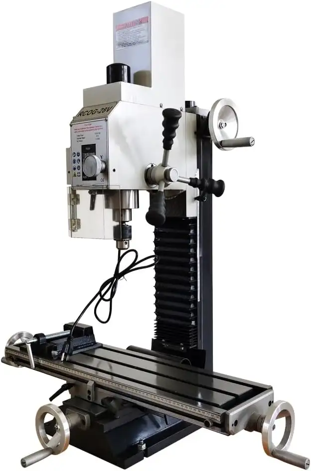 RCOG-28V R8 Bench top Milling and Drilling Machine 110V 028356