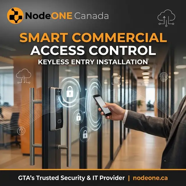 Office Access Control & Smart Keyless Entry Setup GTA