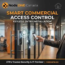 Office Access Control & Smart Keyless Entry Setup GTA