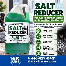 Winter Salt Stain Remover – Car Mats, Carpets & Floors