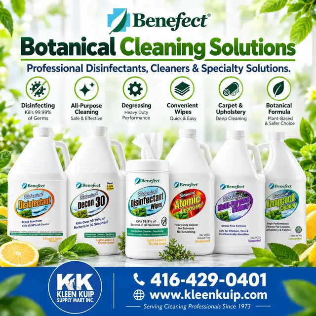 Benefect Disinfectants, Commercial Cleaners & Cleaning Supplies