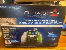 brand new little green machine steam cleaner