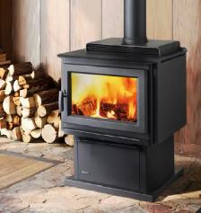 wood stove