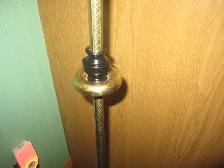 N0:66 BRIDGE LAMP CAST IRON VINTAGE ANTIQUE FLOOR LAMP - Photo 4