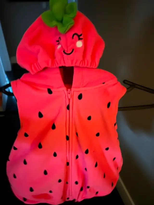 18 month old Halloween costume (Strawberry)