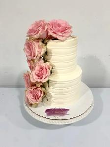 Cascade Flowers cake birthday cake, baby shower cake - Photo 4