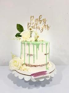 Cascade Flowers cake birthday cake, baby shower cake - Photo 9