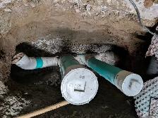 DRAIN SNAKE SUMP PUMP ISSUE WATERPROOFING ROUGH IN WASHROOM WET - Photo 2