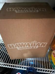 Hawaiian shaved ice slushie machine with flavours - Photo 2