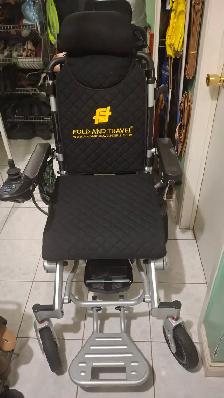 Electric wheelchair folding traveler - Photo 3